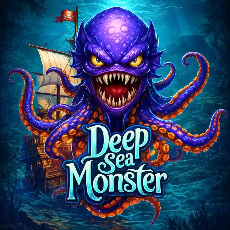 Deep Sea Monster Game Logo